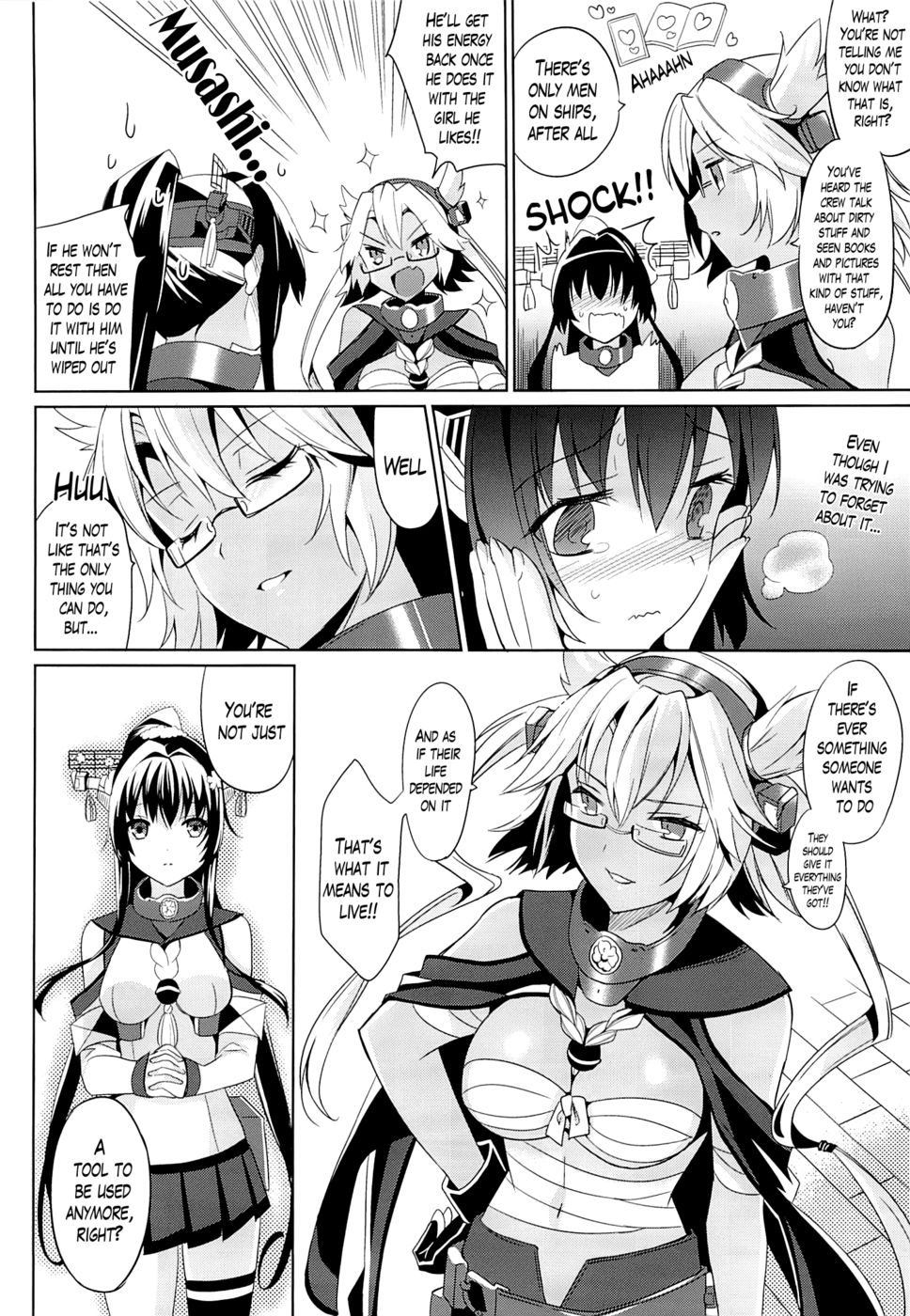 Hentai Manga Comic-Yamato Wants to Love You, Admiral 2-Read-5